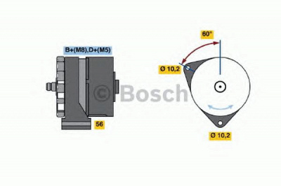 BOSCH 0120469744 -  Генератор