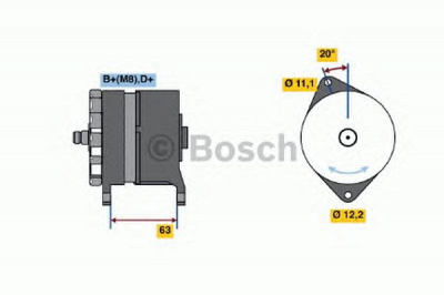 BOSCH 0120469860 -  Генератор