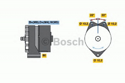 BOSCH 0120469891 -  Генератор