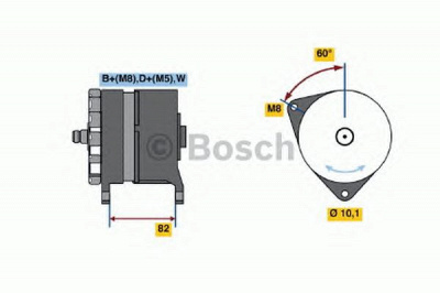 BOSCH 0120469908 -  Генератор