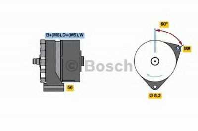 BOSCH 0120469933 -  Генератор