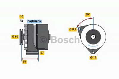 BOSCH 0120488103 -  Генератор