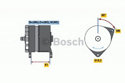 BOSCH 0120488149 -  Генератор