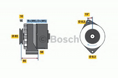 BOSCH 0120488163 -  Генератор