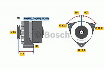 BOSCH 0120488282 -  Генератор