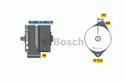 BOSCH 0120489378 -  Генератор