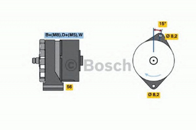 BOSCH 0120489434 -  Генератор