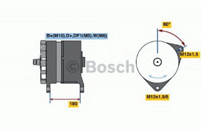 BOSCH 0120689536 -  Генератор
