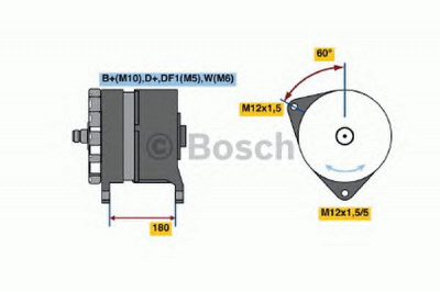 BOSCH 0120689547 -  Генератор