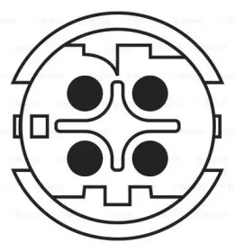 BOSCH 0258010412 -  Лямбда-зонд