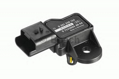 BOSCH 0261230134 -  Датчик, давление наддува| Датчик, давление наддува