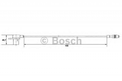 BOSCH 0265006107 -  Датчик, частота вращения колеса