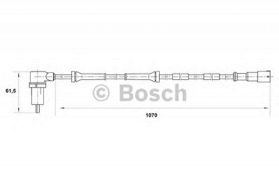 BOSCH 0265006139 -  Датчик, частота вращения колеса
