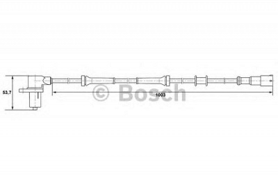 BOSCH 0265006212 -  Датчик, частота вращения колеса