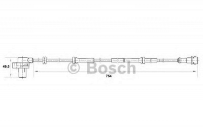 BOSCH 0265006294 -  Датчик, частота вращения колеса