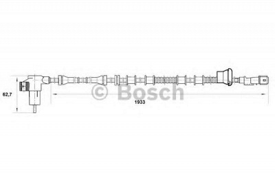 BOSCH 0265006315 -  Датчик, частота вращения колеса