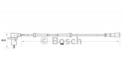 BOSCH 0265006364 -  Датчик, частота вращения колеса