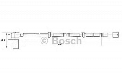 BOSCH 0265006383 -  Датчик, частота вращения колеса