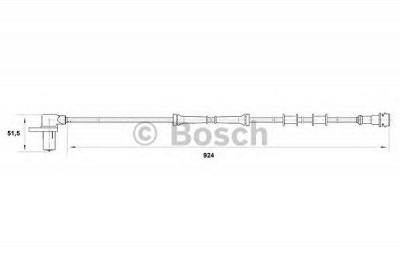 BOSCH 0265006425 -  Датчик, частота вращения колеса