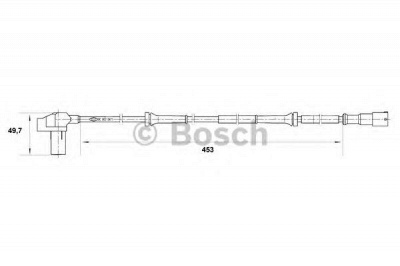 BOSCH 0265006528 -  Датчик, частота вращения колеса