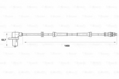BOSCH 0265006673 -  Датчик, частота вращения колеса