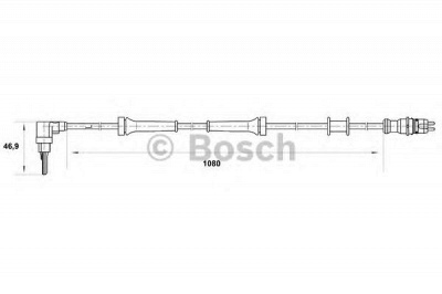 BOSCH 0265007074 -  Датчик, частота вращения колеса