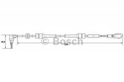 BOSCH 0265007084 -  Датчик, частота вращения колеса