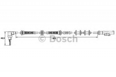 BOSCH 0265007448 -  Датчик, частота вращения колеса