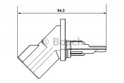 BOSCH 0265007879 -  Датчик, частота вращения колеса