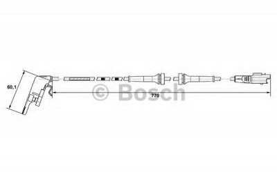 BOSCH 0265008018 -  Датчик, частота вращения колеса
