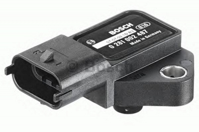 BOSCH 0281002487 -  Датчик, давление наддува| Датчик, давление наддува