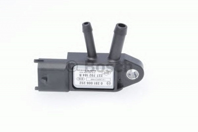 BOSCH 0281006252 -  Датчик, давление выхлопных газов