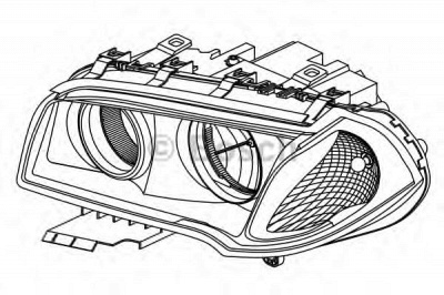 BOSCH 0301235601 -  Основная фара