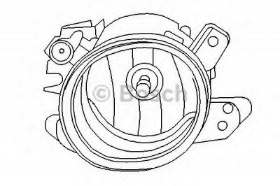 BOSCH 0305076001 -  Противотуманная фара