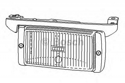 BOSCH 0305450043 -  Противотуманная фара