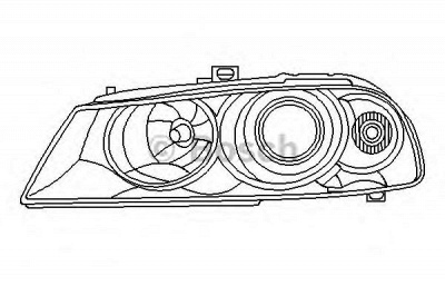BOSCH 0318131274 - Основная фара