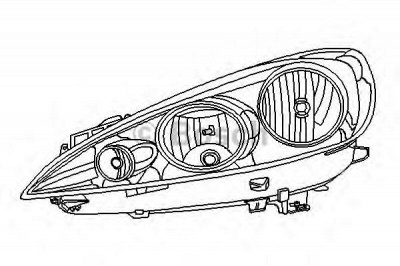 BOSCH 0318144213 -  Основная фара