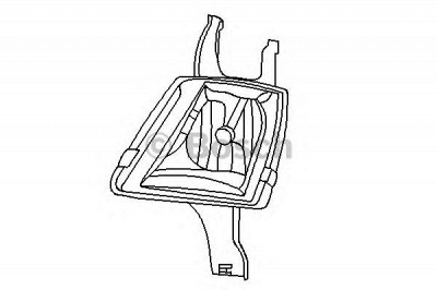 BOSCH 0318434005 -  Противотуманная фара