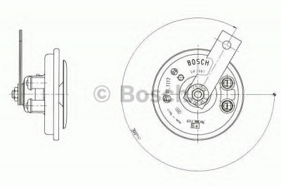 BOSCH 0320043007 -  Звуковой сигнал| Звуковой сигнал