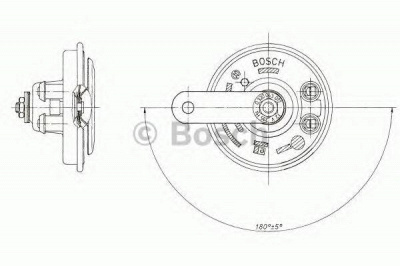 BOSCH 0320043017 -  Звуковой сигнал| Звуковой сигнал
