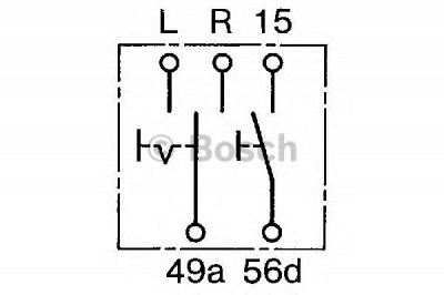 BOSCH 0341810006 -  Выключатель, головной свет