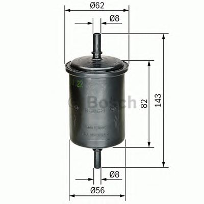BOSCH 0450902161 -  Топливный фильтр