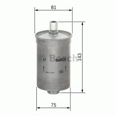 BOSCH 0450905007 -  Топливный фильтр