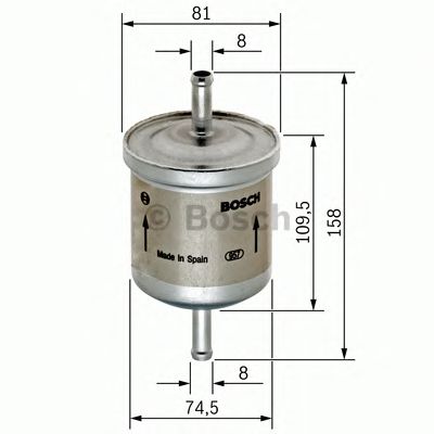 BOSCH 0450905030 -  Топливный фильтр