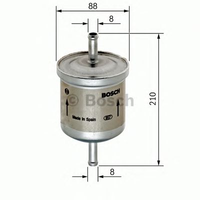 BOSCH 0450905908 -  Топливный фильтр