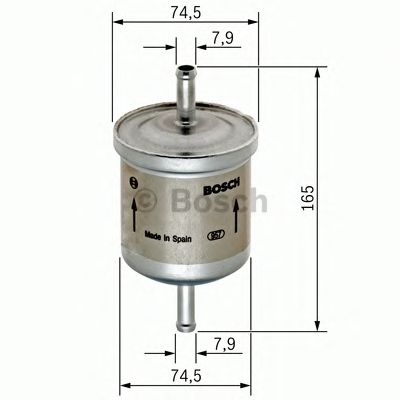 BOSCH 0450905927 -  Топливный фильтр
