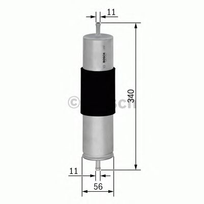 BOSCH 0450905942 -  Топливный фильтр