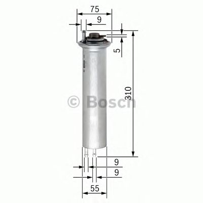 BOSCH 0450905960 -  Топливный фильтр