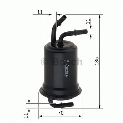 BOSCH 0450905970 -  Топливный фильтр