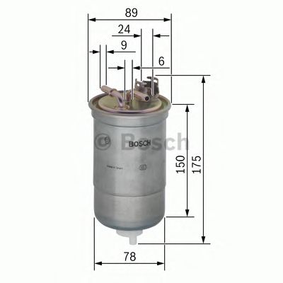 BOSCH 0450906174 -  Топливный фильтр
